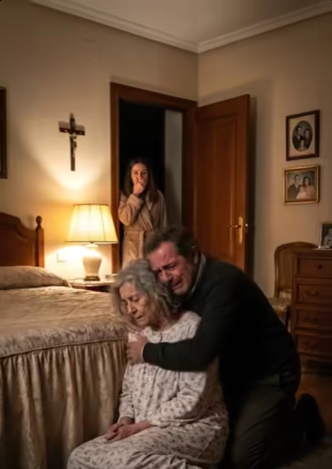 Married for a year, her husband slept in his mother’s room every night. One night, she peeked in… and discovered a sh0cking truth.