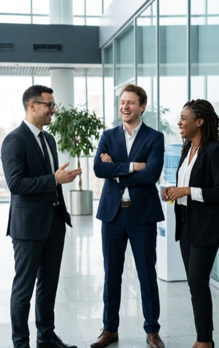 Probably here begging for a job,” my brother-in-law joked to his coworkers. “That’s my wife’s…