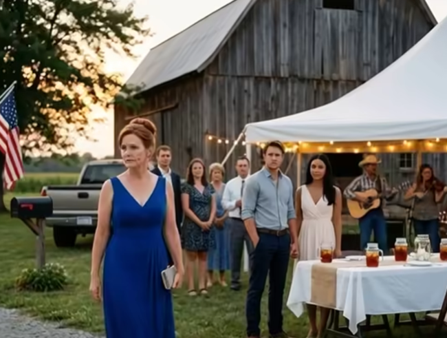 At my son’s wedding, I was asked to leave, and 200 guests watched me walk off the farm my husband and I built together. I didn’t cry that night. But the next morning, when they called asking for the spare key, I understood this wasn’t just family tension. It was a quiet power move, aimed at the land, the money, and who gets to make the decisions. What they didn’t expect was that my husband had left me a letter, with instructions so clear there was no room to twist them. Years later, my son came back, and he finally understood.