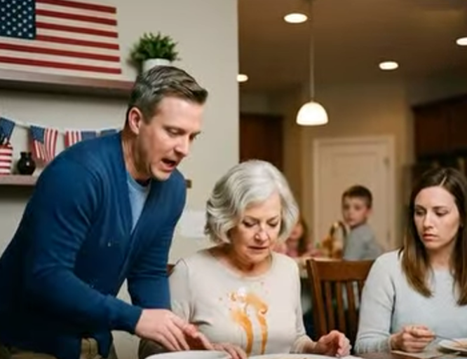 I asked for a second helping, and my son ended up spilling a bowl of soup all over me. I quietly wiped it off, held back my tears, and walked out without saying another word. The next morning, he started panicking when his card kept getting declined and the recurring support was no longer going through like before. As for me, I’d already gathered every related document, went straight to the bank to update the payment settings, paused the automatic transfers, and made a firm decision to protect my own finances.