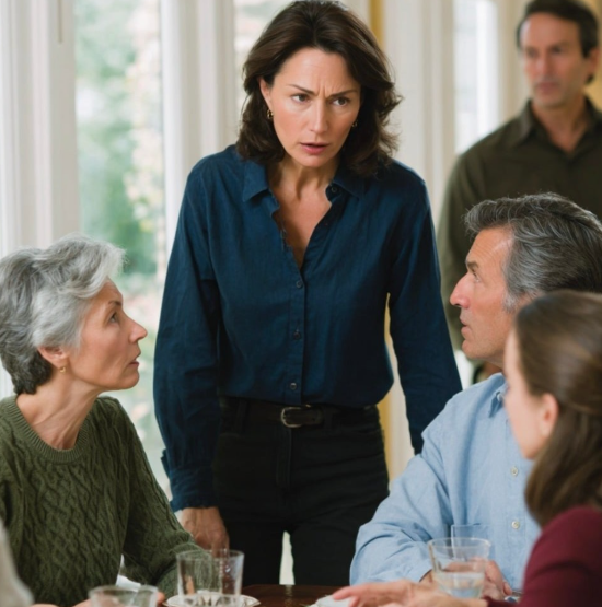 “Don’t I get a say in this? Then you won’t get a single kopeck from me!” My mother-in-law froze as I slammed my hand on the table.