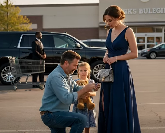 “I’m a Single Dad Who Stopped to Help a Young Woman Fix Her Torn Dress in a Grocery Store Parking Lot — Two Weeks Later, She Showed Up at My House and Changed Everything”