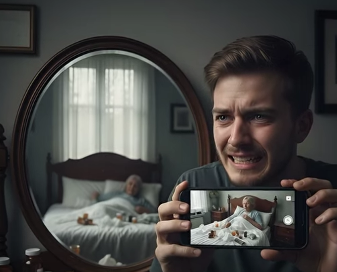 SHO:CKING: HE THOUGHT HE WAS EXPOSING HIS ‘S-I-C-K’ MOTHER. HE ENDED UP EXPOSING HIMSELF.