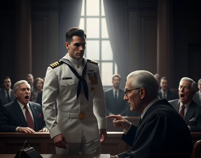 I traded a corner office for a Navy SEAL Trident. My family called it a “disgrace”—until I walked into the courthouse in full uniform and the Judge stood up