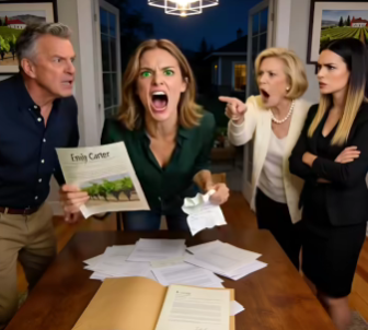 My Parents Told Me I Was Cut Out Of The Will And That Everything Went To My Sister. I Smiled And Said Nothing. At The Will Reading, Grandpa’s Lawyer Handed Me A Sealed Envelope Instead. Inside Was A Vineyard Deed And A Handwritten Note Meant Only For Me. My Parents Turned Pale When They Realized What Grandpa Had Really Done…