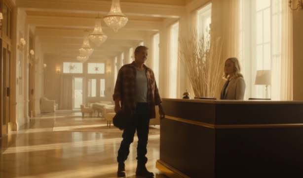 A dirt-covered farmer asked for a room at a five-star Chicago hotel… The receptionist laughed until he pulled out his phone and made one call that changed everything.