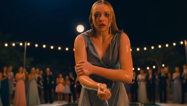 She got pushed into the country club pool in front of everyone… Then fifty bikers walked in, and the leader called her “daughter.”