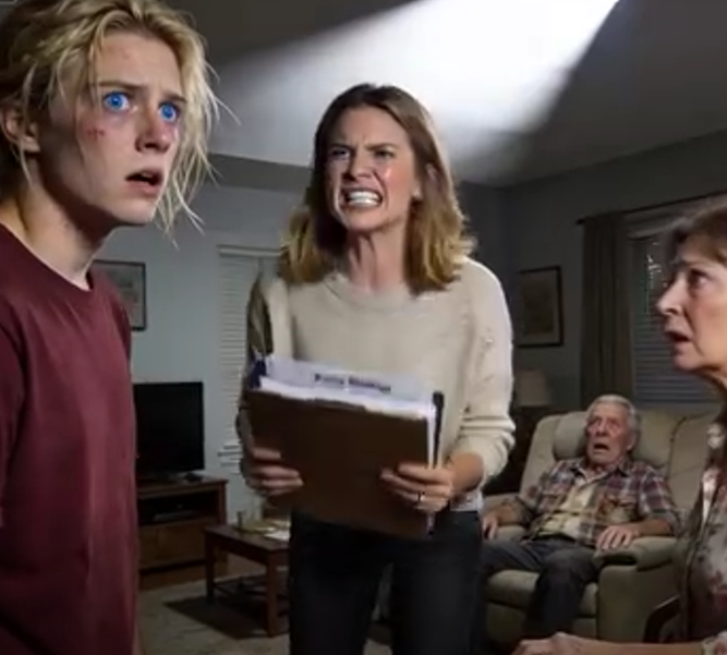 I got a bank notification asking me to pay monthly installments on a $600k loan. Shocked, I told them I never applied for one. After investigating, I found out my sister had used my details to buy a house. On her grand housewarming day, she saw me already inside. When she asked how I got in, I laughed and pointed to the bank officer. Her face instantly turned pale.