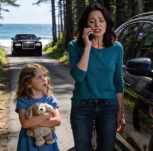 I went to my mother’s vacation home with a birthday gift for her party. As we reached the door, my 6-year-old daughter grabbed my hand and whispered, “Mom… don’t go in there.” When I asked why, she just said, “Please. Let’s go home.” I left the gift on the porch and turned away. But on the way back, something happened that I’ll never forget…