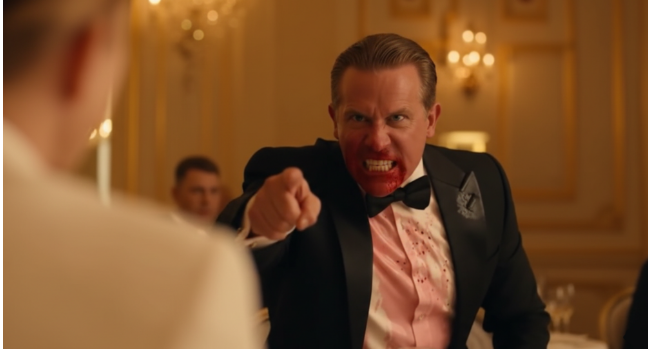 A billionaire screamed at a crying waitress for accidentally spilling wine, calling her “an incompetent beggar”… Then a guest stood up, revealed who HE was, and had security throw the billionaire out