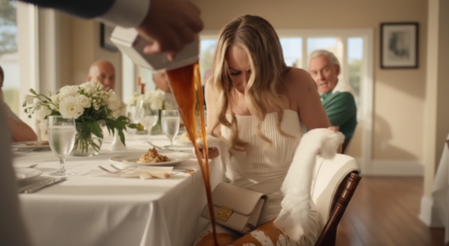 Dorothy “accidentally” spilled coffee on her son’s fiancée at their engagement brunch… But when the DNA test fell from Jessica’s purse, everyone learned about the secret baby.