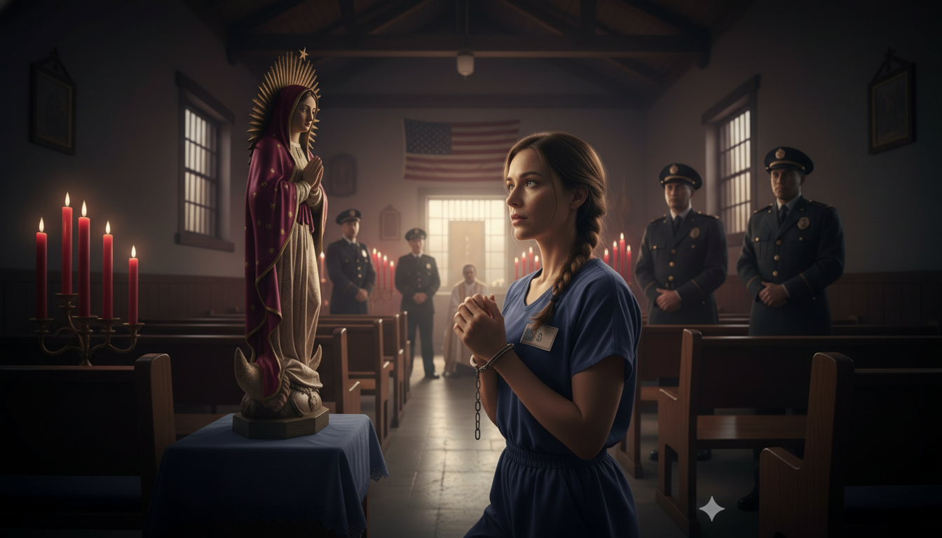 On the Morning Elena Reyes Was Scheduled for Execution, She Requested to See the Virgin Mary — What Happened in That Prison Chapel Defied All Expectations, Leaving Guards Stunned, Inmates in Awe, and Revealing a Story of Miracles, Faith, Justice, and the Incredible Power of Hope in the Darkest of Circumstances