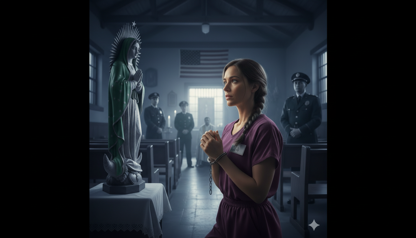 On the Morning Elena Reyes Was Scheduled for Execution, She Requested to See the Virgin Mary — What Happened in That Prison Chapel Defied All Expectations, Leaving Guards Stunned, Inmates in Awe, and Revealing a Story of Miracles, Faith, Justice, and the Incredible Power of Hope in the Darkest of Circumstances