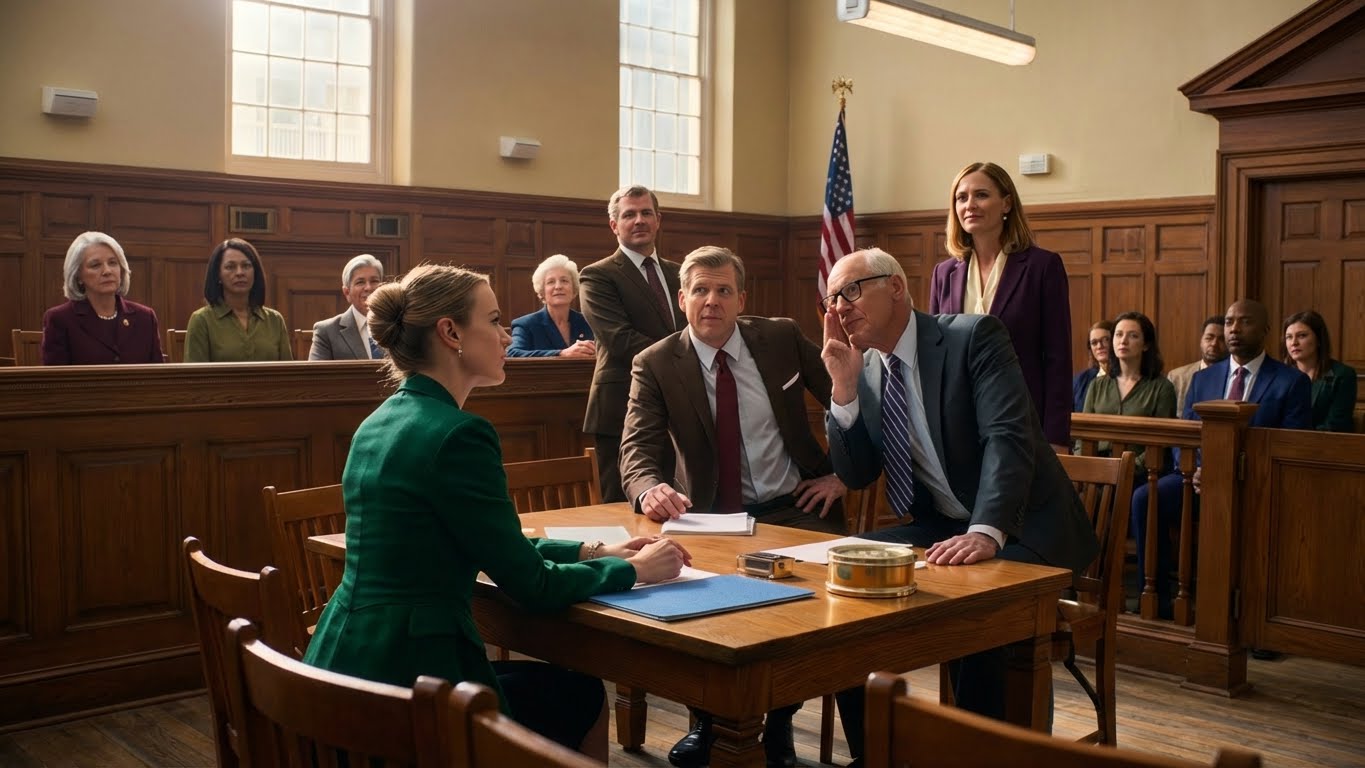 At the county courthouse, my husband demanded the house, the cars, and the company I helped build, then leaned toward me and murmured, “Make this easy.” He didn’t notice the blue binder my lawyer set down, or the way his mother smiled like she’d already won. Now his girlfriend paces the hallway, the judge is reaching for the final page, and one quiet sentence is about to turn his victory into something else.