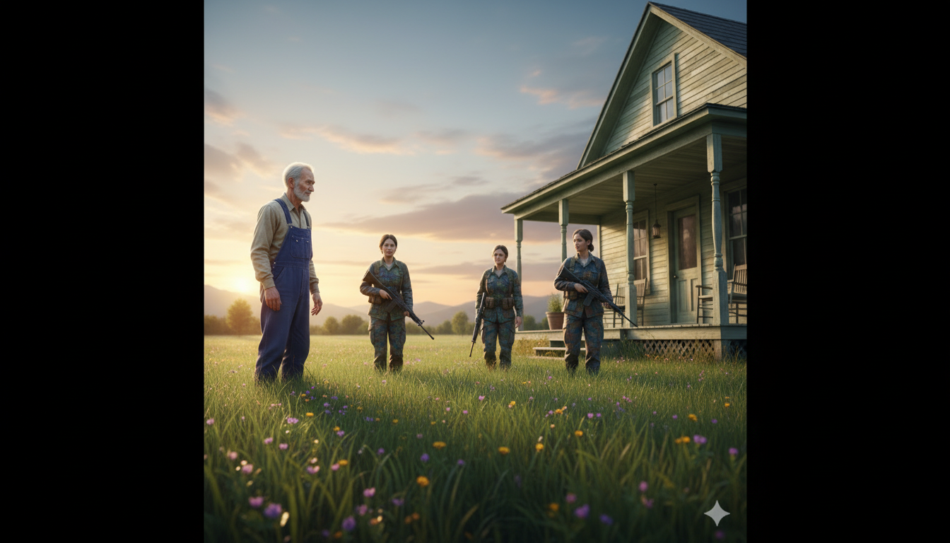 A lonely father opened his home to 11 female soldiers stranded during a fierce storm. What happened in the following days tested courage, compassion, and trust, bringing them closer in ways no one could have expected. The story of their unexpected bond and the choices they made in the face of danger touched the hearts of everyone who heard it and left a lasting mark on their lives.