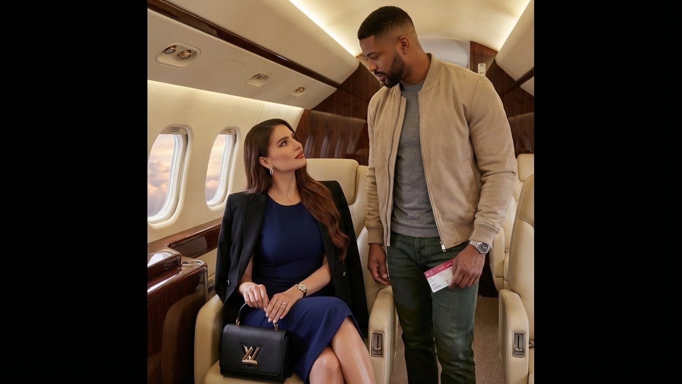 A Beautiful Woman Snatched A вʟɑᴄκ Businessman’s Seat In First Class — Then Went Pale When She Found Out Who Owned The Airline.