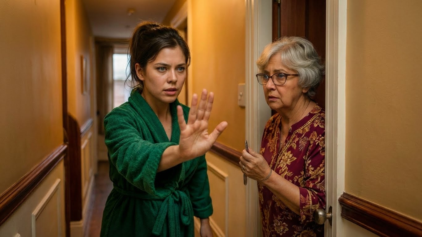 I can’t stand these early-morning raids anymore!” the daughter-in-law shouted when her mother-in-law once again showed up at six in the morning with her key.