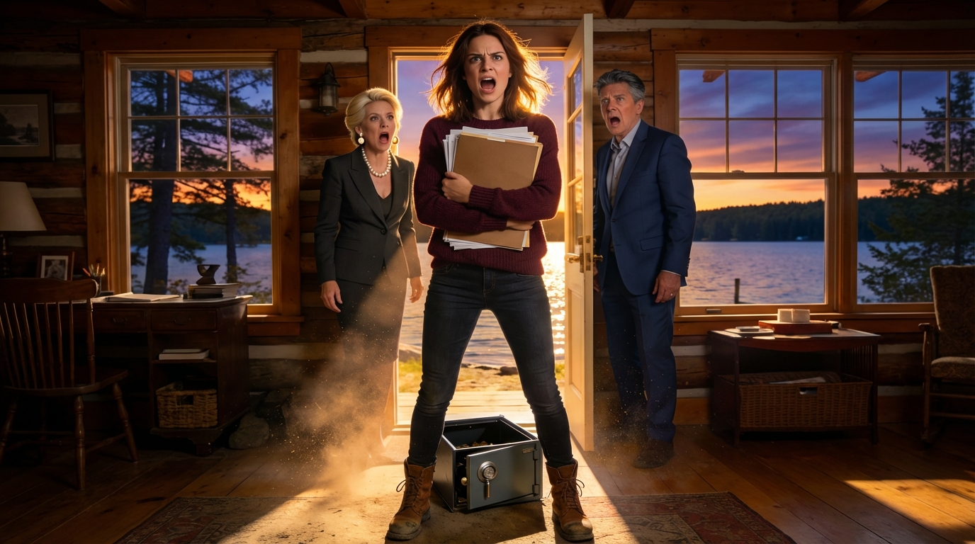 My parents stormed into the study before I could even process their sudden appearance. Claire lingered behind them, pale and wide-eyed, as though she already sensed something terrible was unraveling.