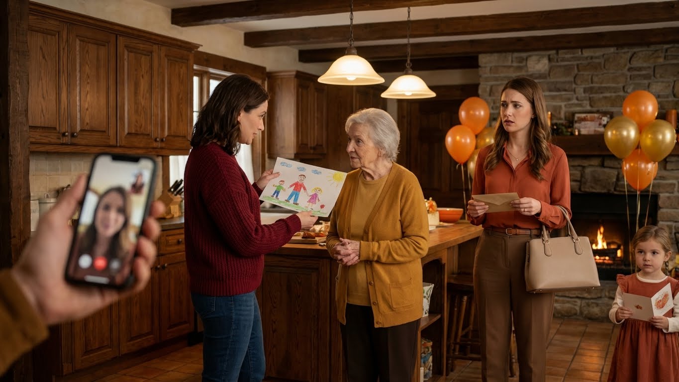 My sister in law held my daughter’s drawing like trash and announced, “We don’t accept budget presents in our home,” while my mom smiled behind her, so I nodded, slipped the iPad away, and opened the app that changes everything.