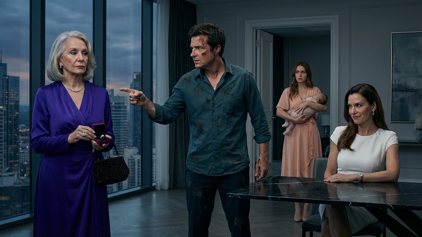 At my son’s dinner table, under the porch light leaking through the blinds, he slid a manila envelope toward me and said, “Mom, apologize to my mother-in-law or get out of my house.”