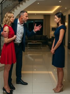 The husband brings his mistress home, yells at his wife: “You don’t deserve to live in this villa”… a few minutes later she shows the property papers, leaving the whole family stunned…