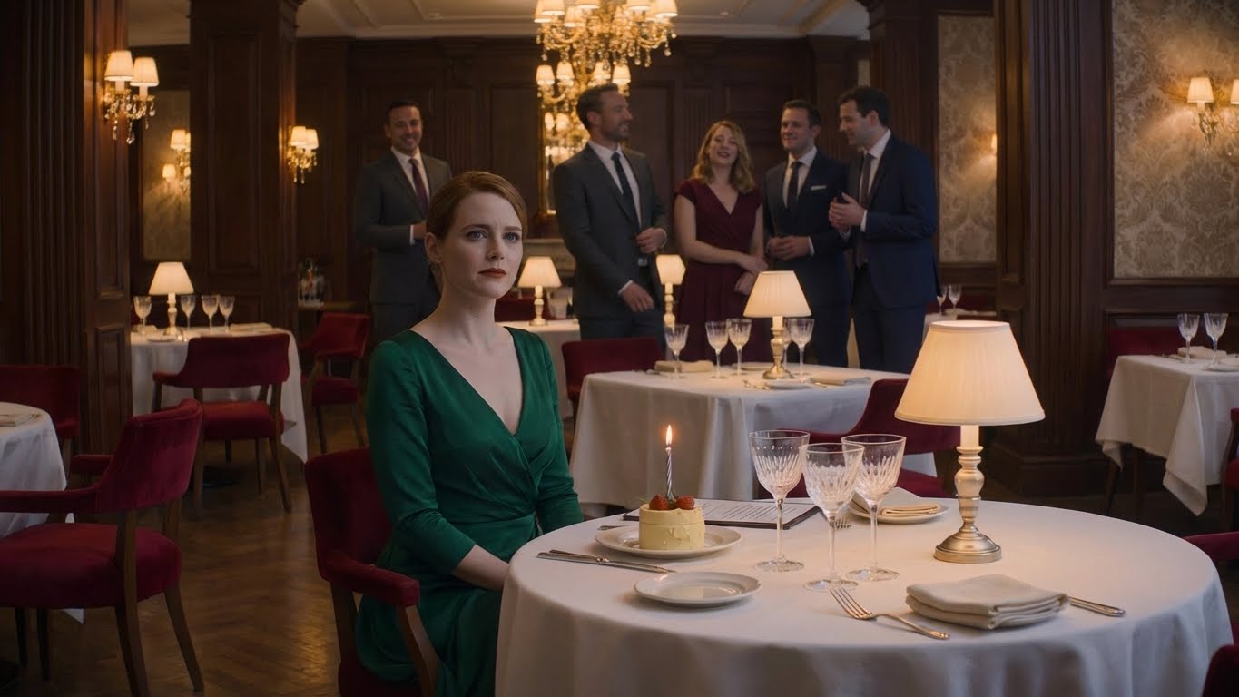 My husband left me waiting for three hours at a fancy restaurant on our anniversary. When he finally showed up with his friends, he smirked, “See? I told you she’d still be here, waiting like a faithful dog.” They all laughed. I smiled, ordered another drink, and slipped out. His seventy-eight missed calls started when he realized I’d booked a first-class flight to Paris — with his credit card…