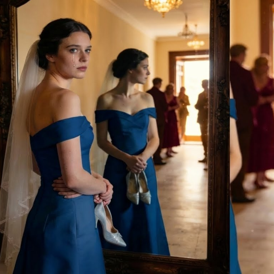 As I stood before the mirror slipping on my wedding shoes, my future mother-in-law’s whisper drifted in from the next room—plans to take my apartment, my savings, and lock me away as “unstable.” I froze in silence. And then, I smiled.