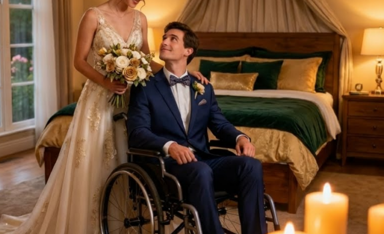 At 40, I agreed to marry a man with a disabled leg. There was no love between us. During our wedding night, I trembled as I lifted the blanket and discovered a sh0cking truth.