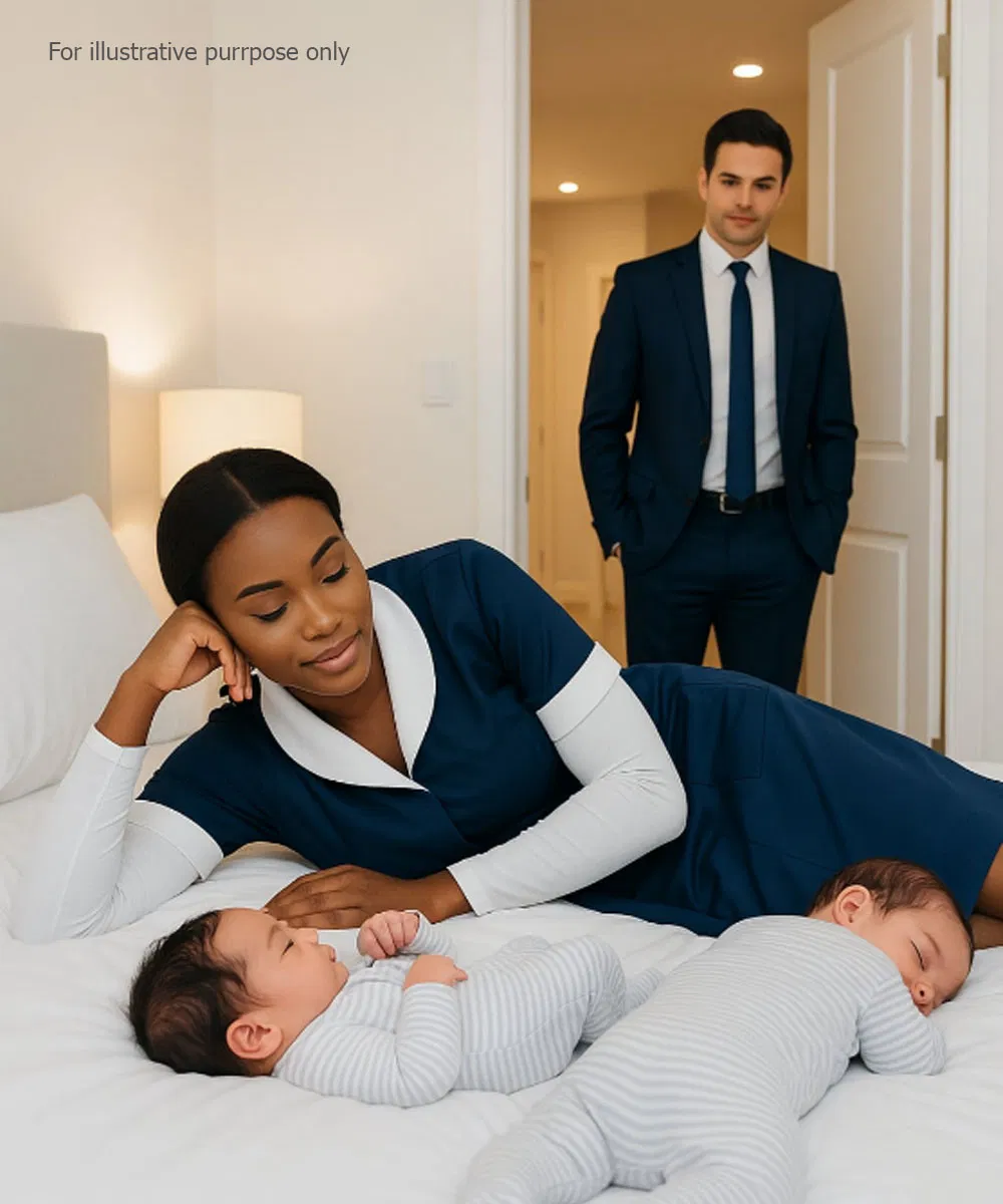 The MILLIONAIRE widower’s TWINS couldn’t sleep… until their new black nanny did something UNTHINKABLE.