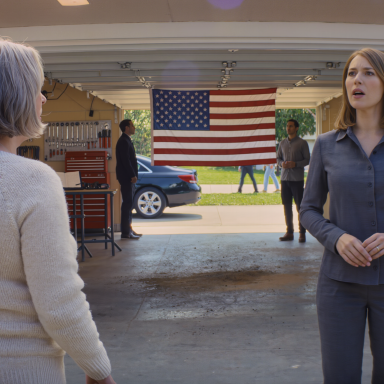 My husband hasn’t been gone long, and the Shelby he poured 20 years of sweat into vanished from the garage. My son shrugged, “I sold it. My wife wants Paris. Don’t make a scene, Mom.” I stood there dead still. Then the very next morning, the dealership owner said my name, his voice urgent: “Mrs. Bennett, there’s something Dennis intentionally hid inside the car. You need to come now.”