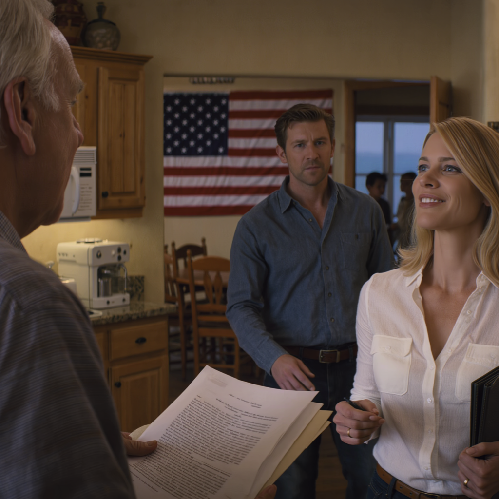 My daughter-in-law called me a “senile old fool” right in front of my grandkids, then shoved the ranch transfer papers across my kitchen table like an order, my son sat there like a statue, but they got it wrong because this Texas ranch is still in my name, and I just chose a move they won’t understand until it’s already set in motion