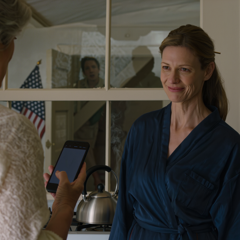 My son called from the plane: “Emily just boarded.” But upstairs, the shower was still running and she was still humming. I didn’t argue, I just smiled, wrote down 8:17 in my notebook, and waited. Because when one person in seat 2A is flying to Paris, and another person is walking down the stairs in my house, I know this “role swap” is about to expose itself.