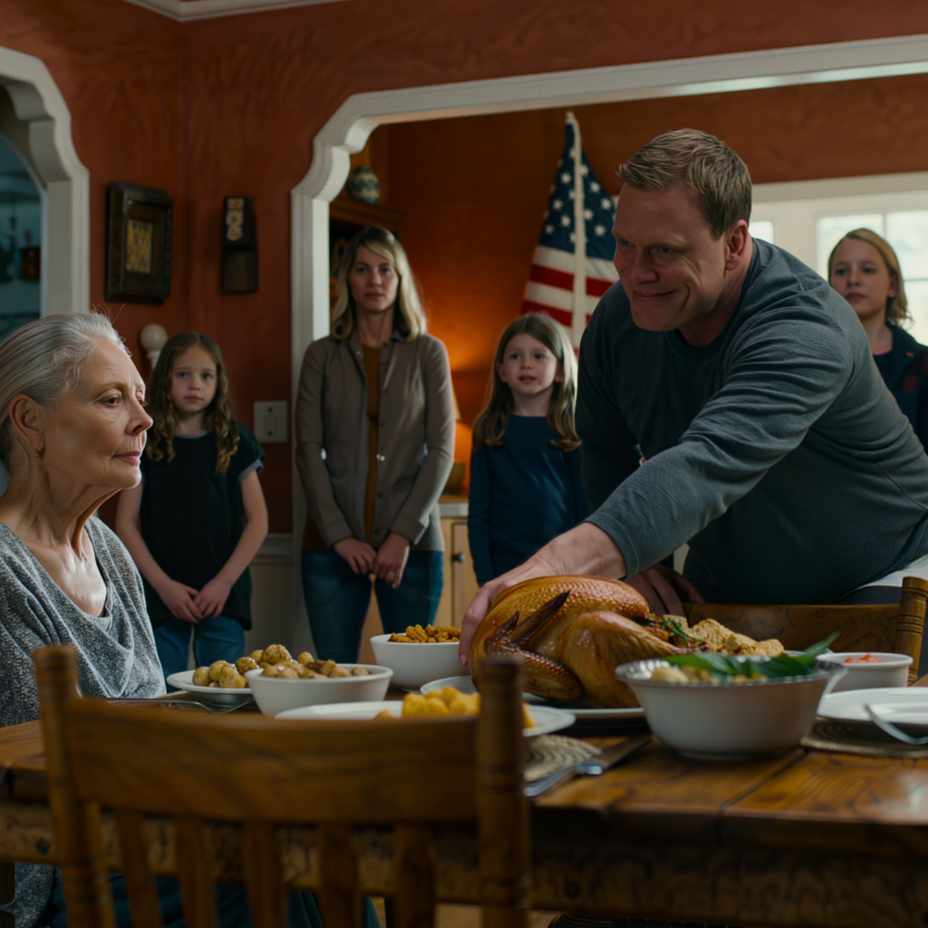 I was dining with family when my son-in-law yelled, “Is this useless old woman going to eat everything again?” The table laughed out loud. I slowly stood up, wiped my mouth, and whispered, “Excuse me.” The next morning, the bank called him, and everything started to crack.