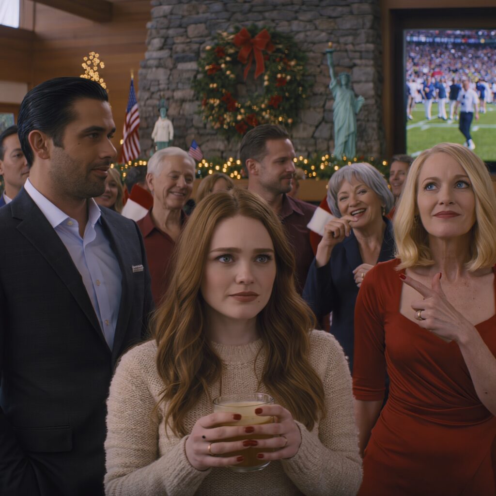 On Christmas night, my sister introduced me to her boyfriend with a mocking smile: “This is the one who’s never tasted success in our family.” My parents laughed and nodded. He stayed silent, just watching them. The entire room fell dead silent. Then he gave a slight smile and said, “Interesting… because you’re officially out of the picture. And we’re done here.”