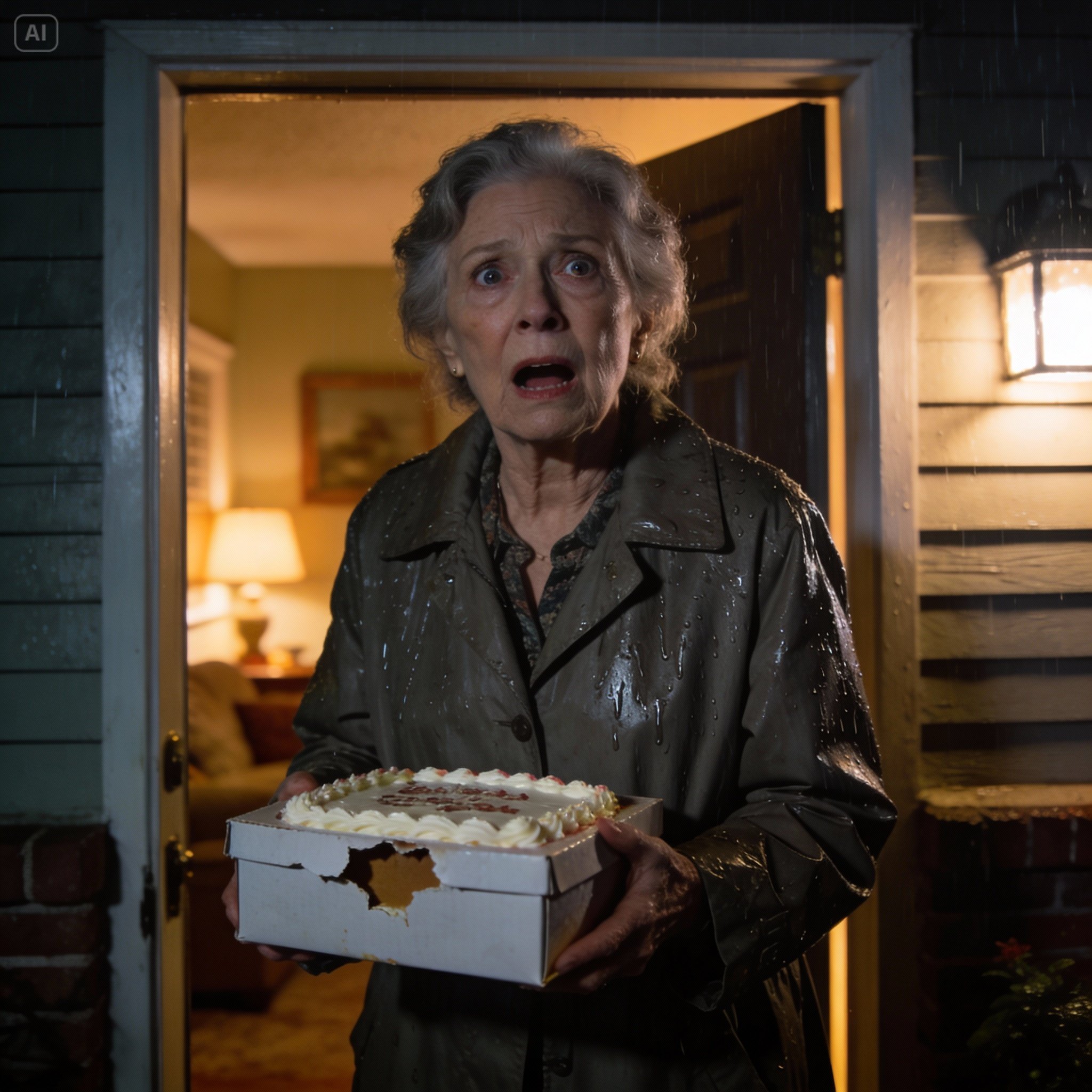 After driving for 9 hours through heavy rain, carrying a cake to surprise my daughter, I walked in and heard them say, “I hope she crashes.” So I left in silence and…