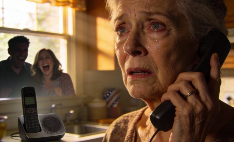 My son forgot to hang up the phone, and I accidentally overheard how they really treat me. “She is so stupid that she doesn’t realize what is really going on!” So I blocked their phone numbers and their credit cards.