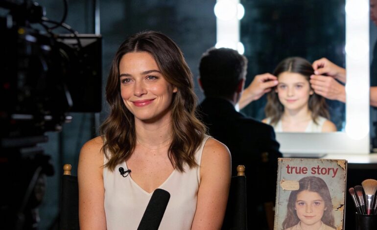 “Child models… when did you realize your childhood wasn’t normal?” the interviewer asked. I forced a smile, but my hands were shaking. I remembered the late-night shoots, the strangers’ hands adjusting my face, my mother whispering, “Don’t complain. This is your life.” One day, I saw kids laughing freely in a park—and it hit me like a shock. Mine was never childhood. So what was it really?