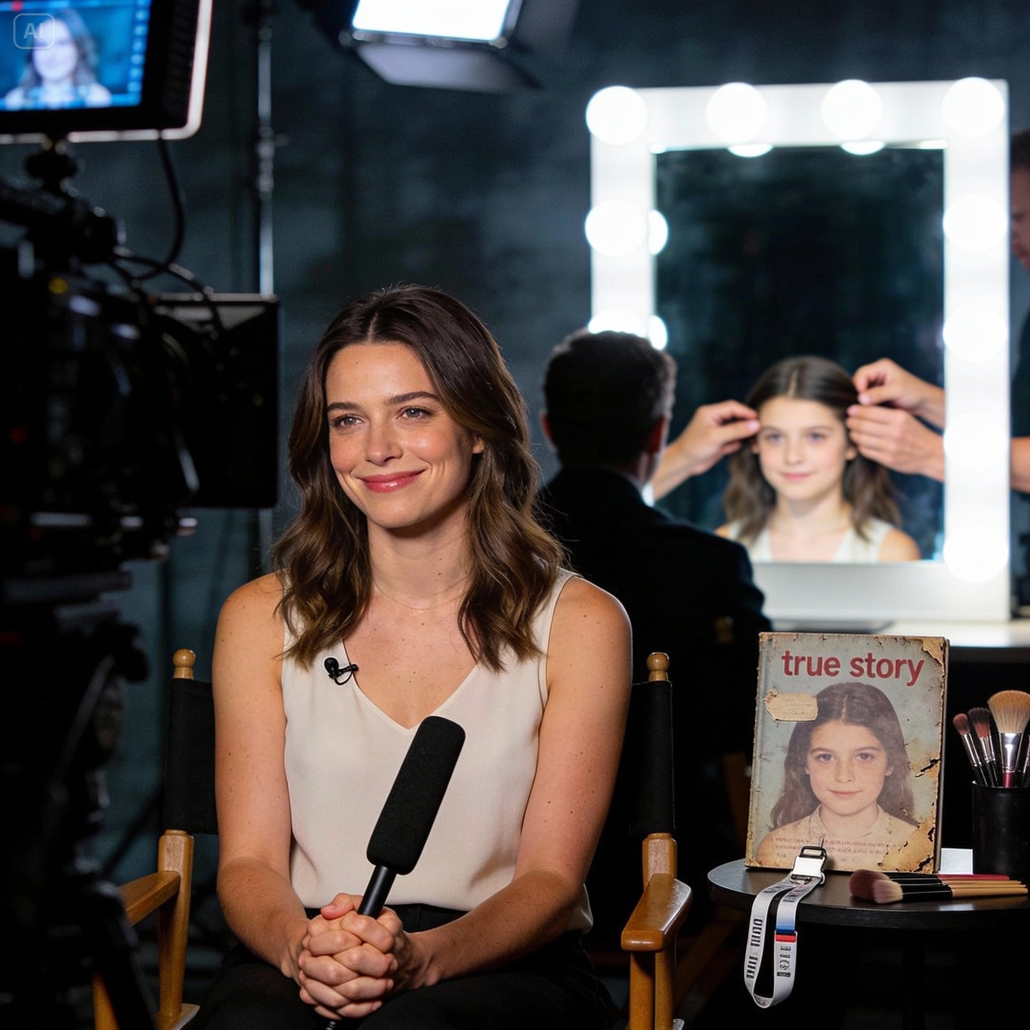 “Child models… when did you realize your childhood wasn’t normal?” the interviewer asked. I forced a smile, but my hands were shaking. I remembered the late-night shoots, the strangers’ hands adjusting my face, my mother whispering, “Don’t complain. This is your life.” One day, I saw kids laughing freely in a park—and it hit me like a shock. Mine was never childhood. So what was it really?