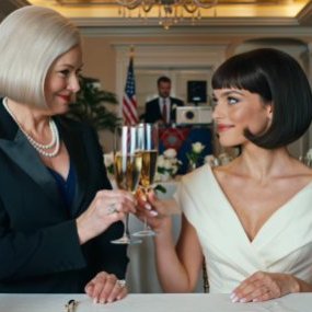 At my wedding, I saw my mother-in-law mess with my glass. I switched our glasses… and when she raised the toast, I smiled. That’s when the real wedding drama began.