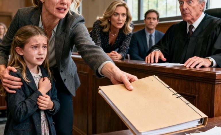 My sister abandoned her baby on my doorstep and vanished, my parents said she was my problem — ten years later they dragged me to court for custody, and the judge froze when he saw what I brought…