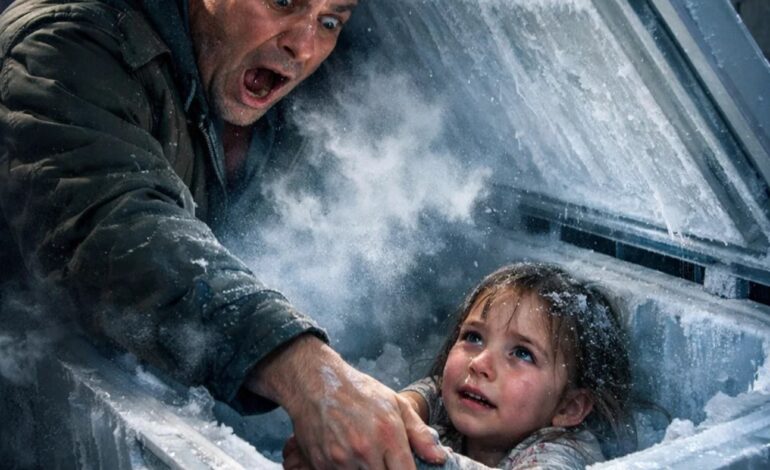 During Divorce, My Wife Kept The House. “Pick Up Your Stuff By Friday.” I Arrived Thursday Night Unannounced. I Heard My Daughter Screaming From Inside The Deep Freezer. I Ripped It Open-she Was Blue, Shaking: “Grandma Puts Me Here When I’m Bad.” I Saw Another Freezer, Unplugged, Locked With A Padlock. My Daughter Whispered: “Don’t Open That One, Daddy…