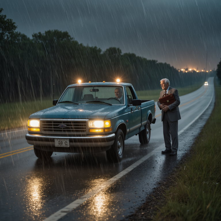 The night a worn-out single dad picked up a stranger in a Southern storm and walked into the most dangerous morning of his life