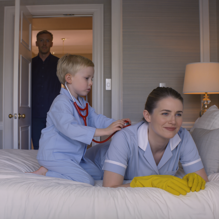 The night a feared Chicago boss watched his silent little boy whisper to the woman in yellow gloves, everything he thought money could fix started to fall apart