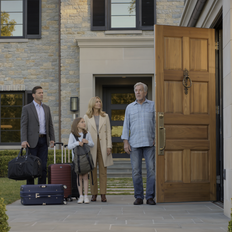 The night my son showed up at my new mansion with twelve suitcases and said “hey dad, we’re moving in” was the night he learned this old gardener wasn’t as helpless as he thought