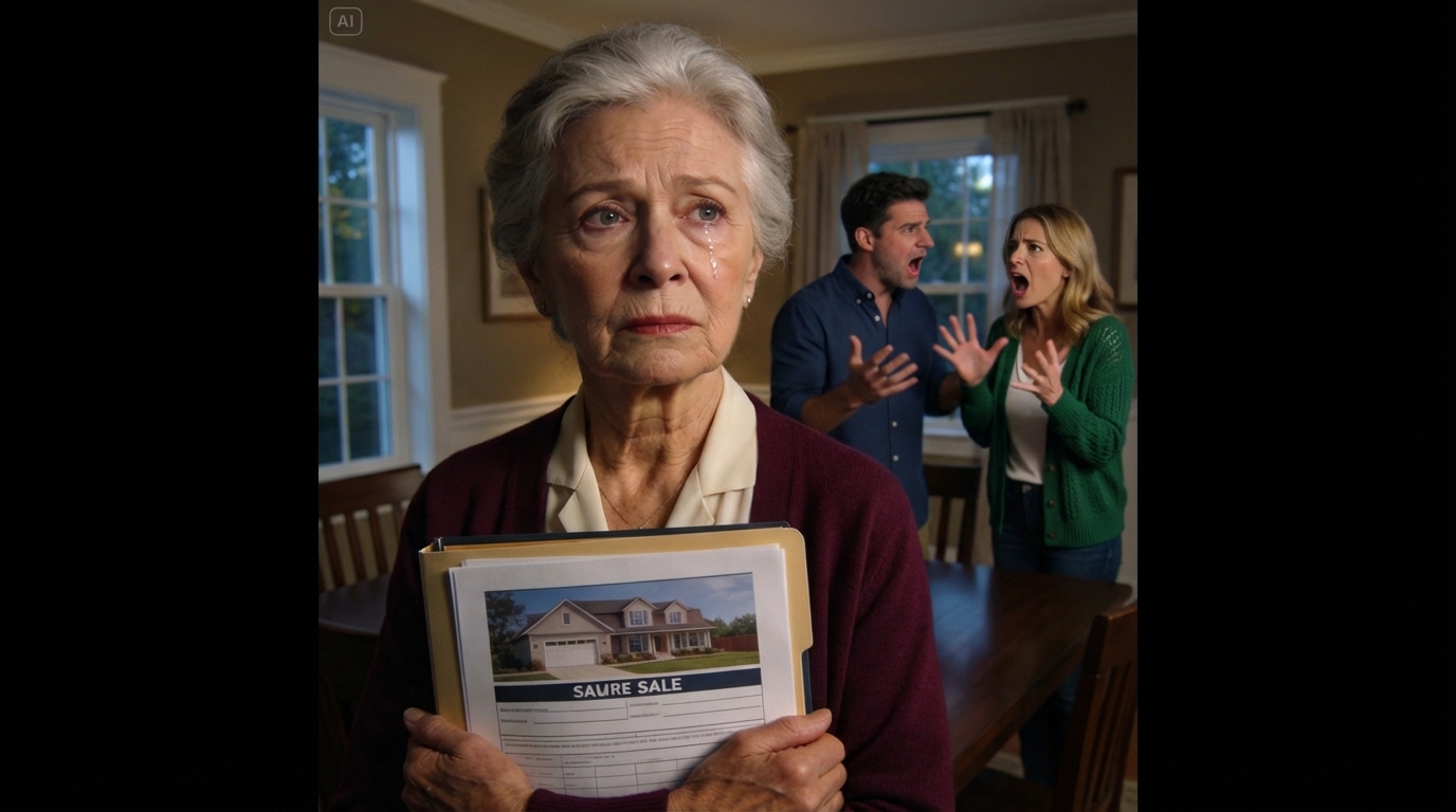 My daughter-in-law yelled at me, “Why don’t you just disappear?” My son added that they would be better off without me. A month later, I received 21 missed calls, after I sold the house they thought they were going to inherit.