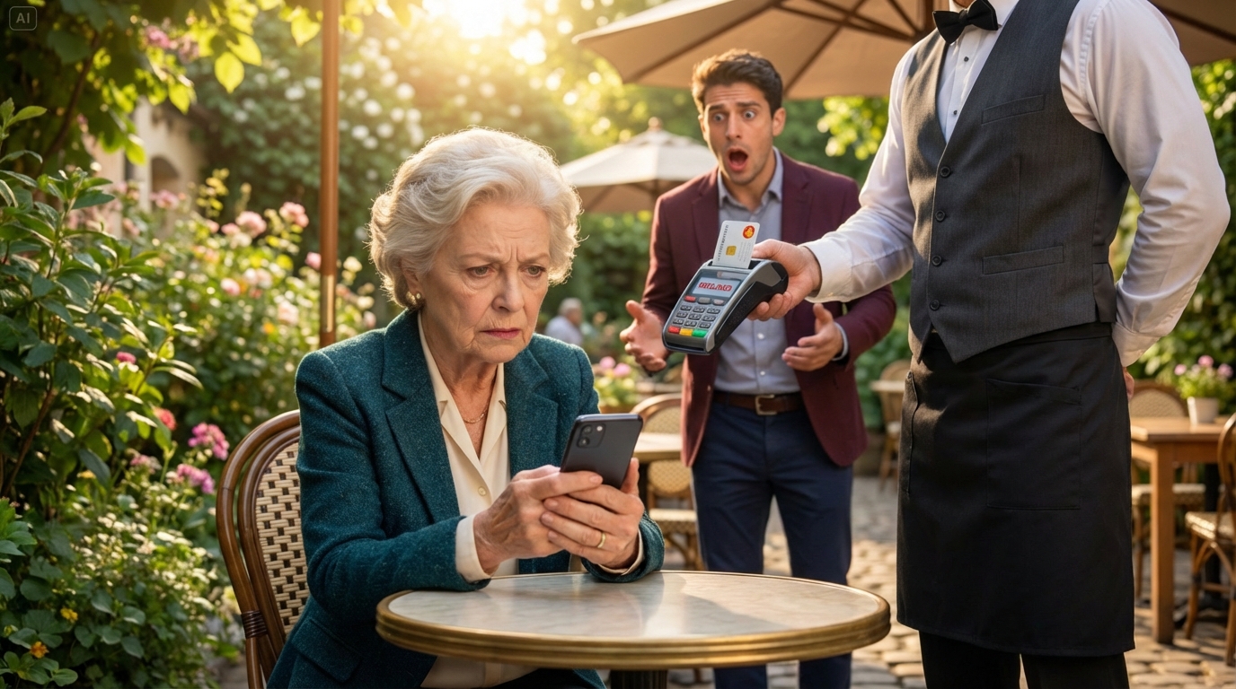 My son didn’t call to wish me a happy birthday, but he used my card to have a fancy dinner. So I froze the account while he was still ordering dessert. Now he’s begging.