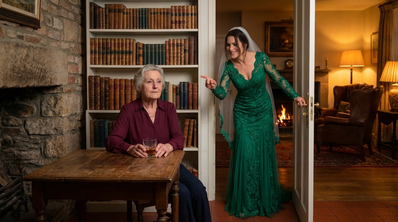 My Daughter-in-Law Sat Me in the Kitchen at My Son’s Wedding — I Smiled, Pulled Out My Phone, and Spoke Exactly 6 Words… My Son Went Pale – Realizing It Was Already Too Late