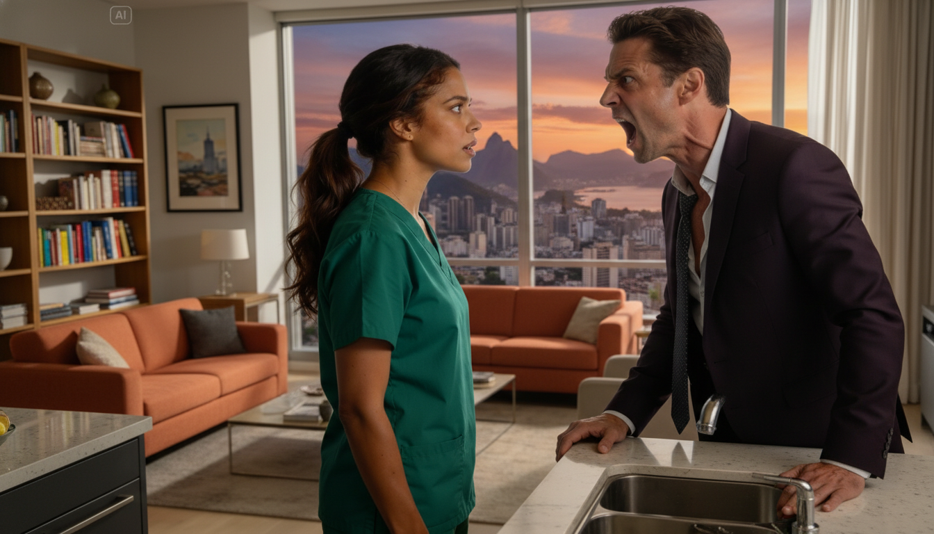 “I’m Leaving You. Tomorrow I’m Filing For Divorce. I’m Keeping The Apartment, And You Can Make Do With That Dump,” The Husband Said Arrogantly. I Just Smiled Quietly And Said One Sentence That Instantly Snapped Him Back To Reality…