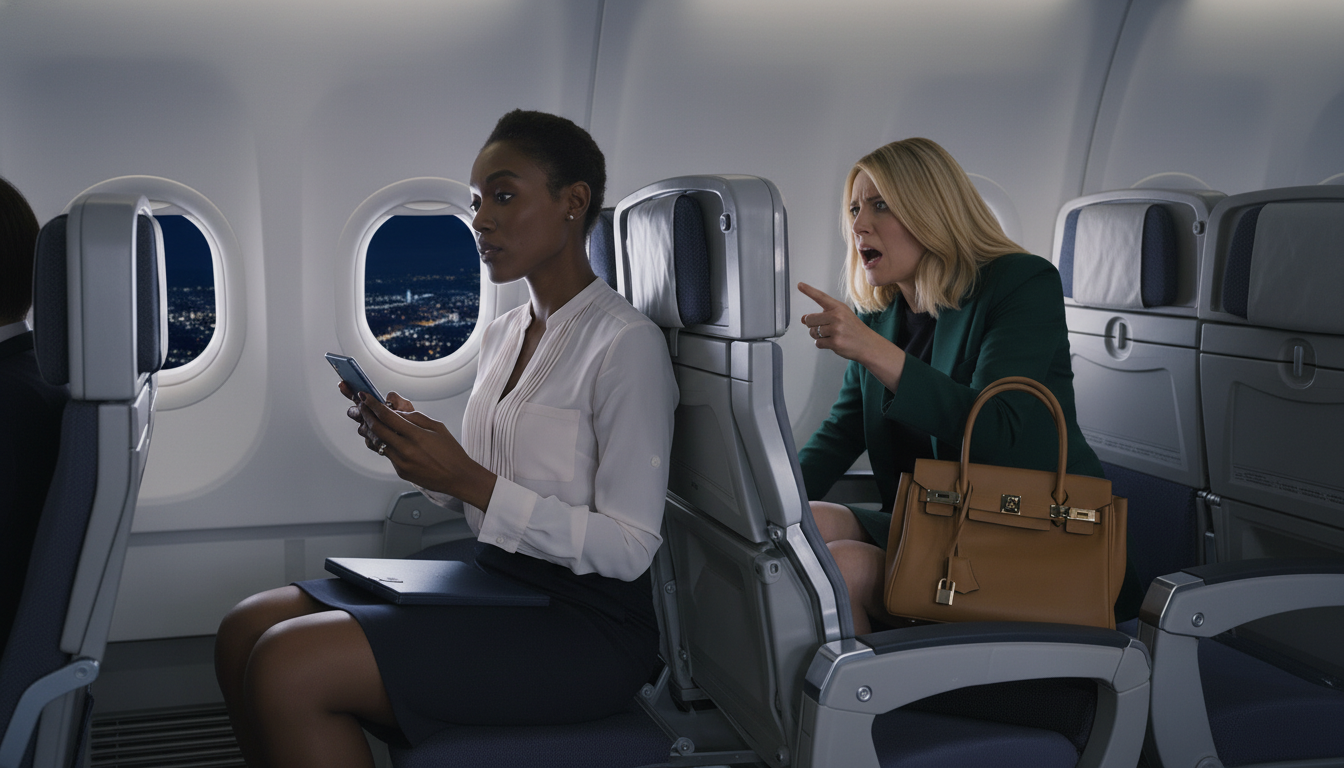 🛫 Black Woman Asked to Switch VIP Seats for White Passenger — One Call Later, the Entire Team Was Fired.