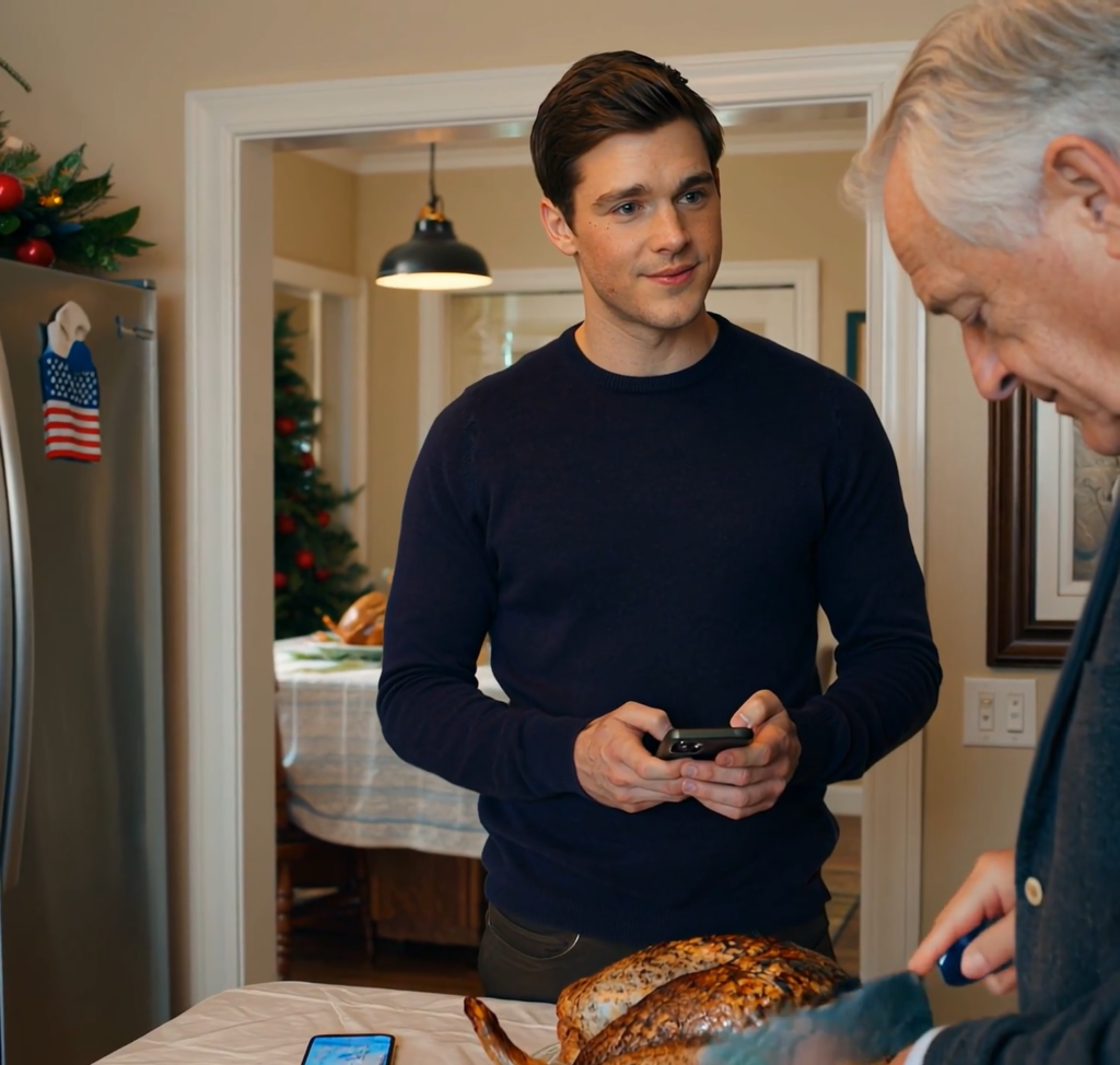 I thanked my grandfather for the $200 he’d tucked into my card—the little check my mother slipped into my hand before dinner, like it was something delicate. He stopped carving the turkey, set the knife down with surgical precision, looked me straight in the eye, and said: “The gift I sent you was half a million dollars.”